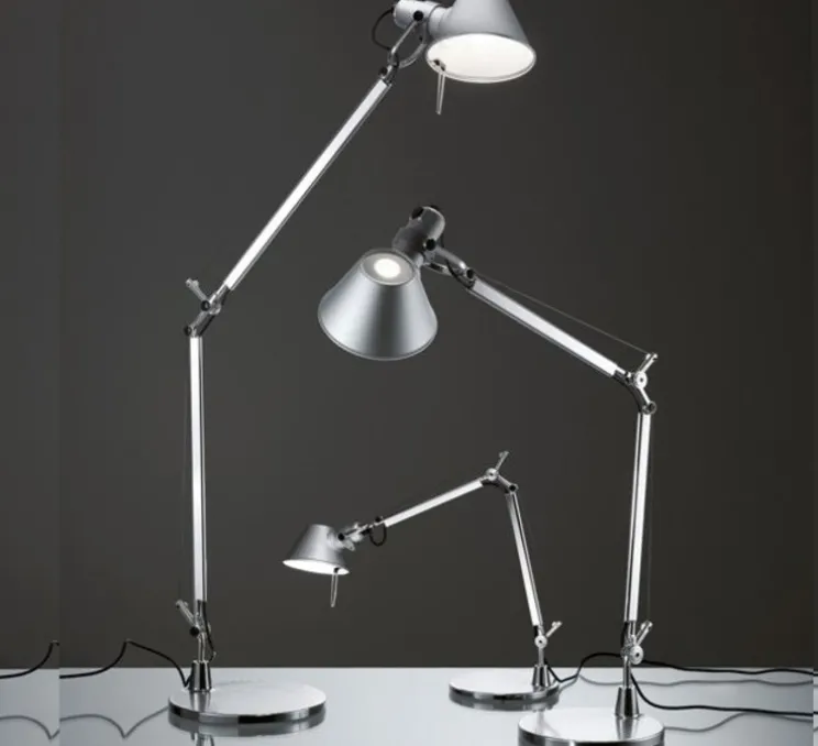 Lampe à poser, Tolomeo Table, Aluminium, H129cm, L122cm,3000k, 632lm- Artemide