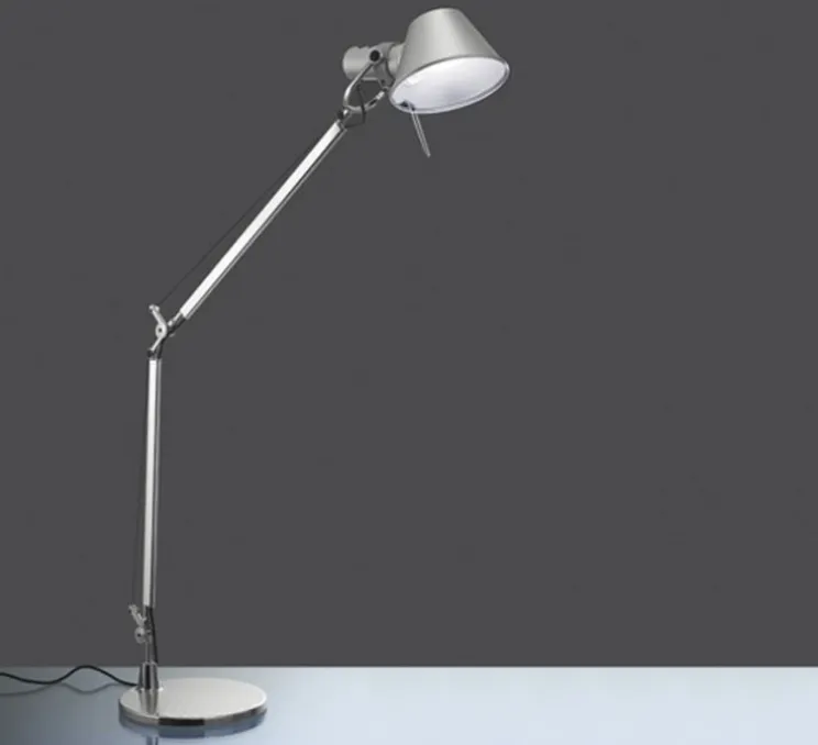 Lampe à poser, Tolomeo Table, Aluminium, H129cm, L122cm,3000k, 632lm- Artemide