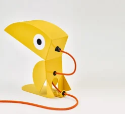 Lampe à poser, Toucan, jaune, L21cm, H23cm - Bleu Carmin Design