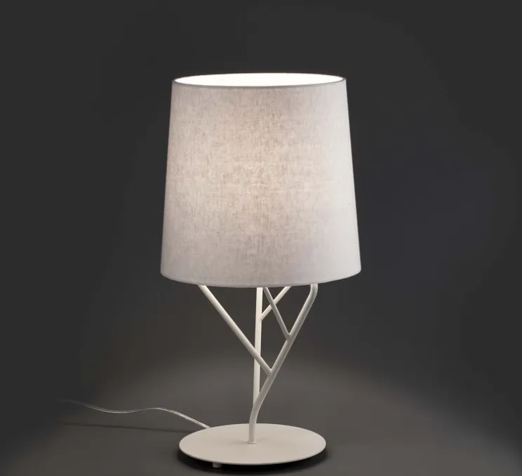 Lampe à poser, Tree, blanc, LED, H51,5cm, Ø23cm - Faro