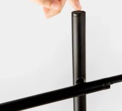 Lampe à poser, Tubs, noir, LED, dim, 3000K, 403 lm, L60,5cm, H61cm - LEDS C4