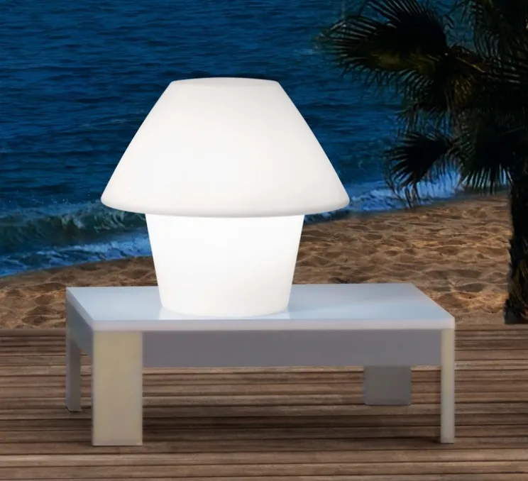 Lampe à poser, Versus, blanc, Ø50cm - FARO