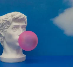 Lampe à poser, Wonder, blanc et rose, L21cm, H40,5cm - Seletti