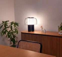 Lampe à poser, Yasuke, noir et vert, LED, dim, 2700-3400K, 1300 lm, L39,5cm, H44,3cm - DCW éditions Paris