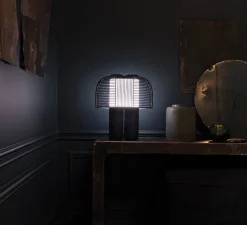 Lampe à poser, Yasuke, noir, LED, 2700/3400K, 1300lm, L39,5cm, H44,3cm - DCW éditions Paris