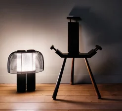 Lampe à poser, Yasuke, noir, LED, 2700/3400K, 1300lm, L39,5cm, H44,3cm - DCW éditions Paris