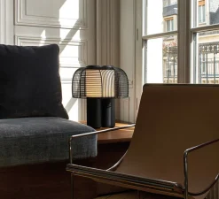 Lampe à poser, Yasuke, noir, LED, 2700/3400K, 1300lm, L39,5cm, H44,3cm - DCW éditions Paris