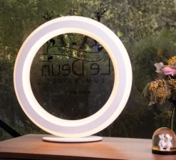 Lampe à poser, Zepto, blanc, LED, dim, 2700K, 1056 lm, L50cm, H51cm - Le Deun