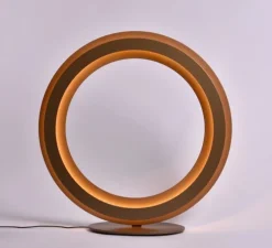 Lampe à poser, Zepto, bronze foncé, LED, dim, 2700K, 1056 lm, L50cm, H51cm - Le Deun