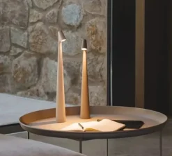 Lampe, baladeuse, Africa 5585, beige M1, LED, dim, 2700K, 520 lm, L5cm, H40cm - Vibia