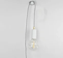 Lampe, Baladeuse, Aladin, blanc, L300cm, H4,2cm - Zangra