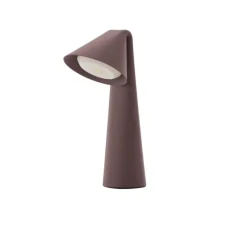 Lampe, Baladeuse, Ami, argile chocolat, IP44, LED, dim, 2700K, 30-75-150 lm, Ø9cm, H31,6cm - Frandsen