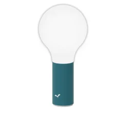 Lampe, Baladeuse, APLÔ , bleu acapulco, IP54, 3000 à 6000K, 70lm, Ø11.5cm, H24.5cm - FERMOB