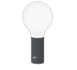 Lampe, Baladeuse, APLÔ, carbone, IP54, 3000 à 6000K, 70lm, Ø11.5cm, H24.5cm - FERMOB