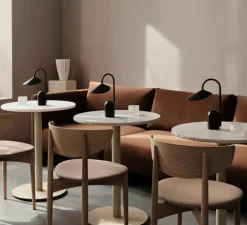 Lampe, Baladeuse, Arum, noir, IP44, LED, dim, 2700K, 240 lm, Ø7cm, H30cm - Ferm Living