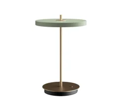 Lampe, baladeuse, Asteria move, vert olive, LED, 3000K, 5-60lm, Ø20cm, H30cm - Umage
