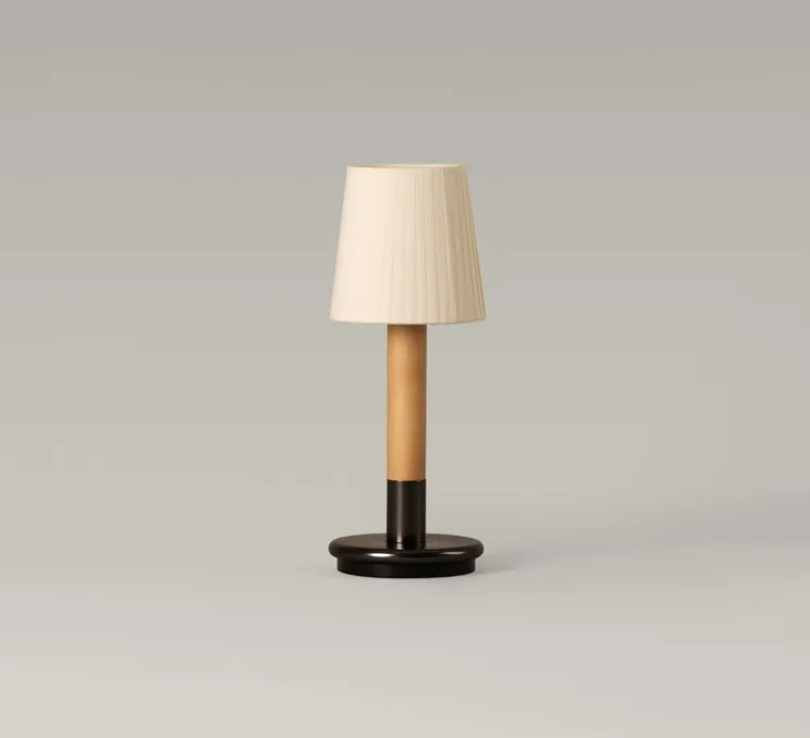 Lampe, Baladeuse, Basica Minima Bateria, ruban, LED, dim, 2200K, 31 lm, Ø12,5cm, H33cm - Santa & Cole