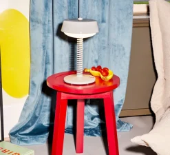 Lampe, Baladeuse, Bellboy, Blanc Desert, IP44, LED, dim, 2700K, 200 lm, Ø18cm, H30cm - Fatboy