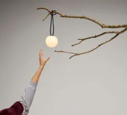 Lampe, Baladeuse, Bolleke Mini La Surprise, noir, IP55, LED, dim, 2700K, 30 lm, Ø12cm, H12cm - Fatboy