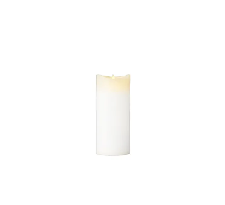 Lampe, Baladeuse, Bougie Sara exclusive, blanc, Ø10cm, H25cm - Sirius