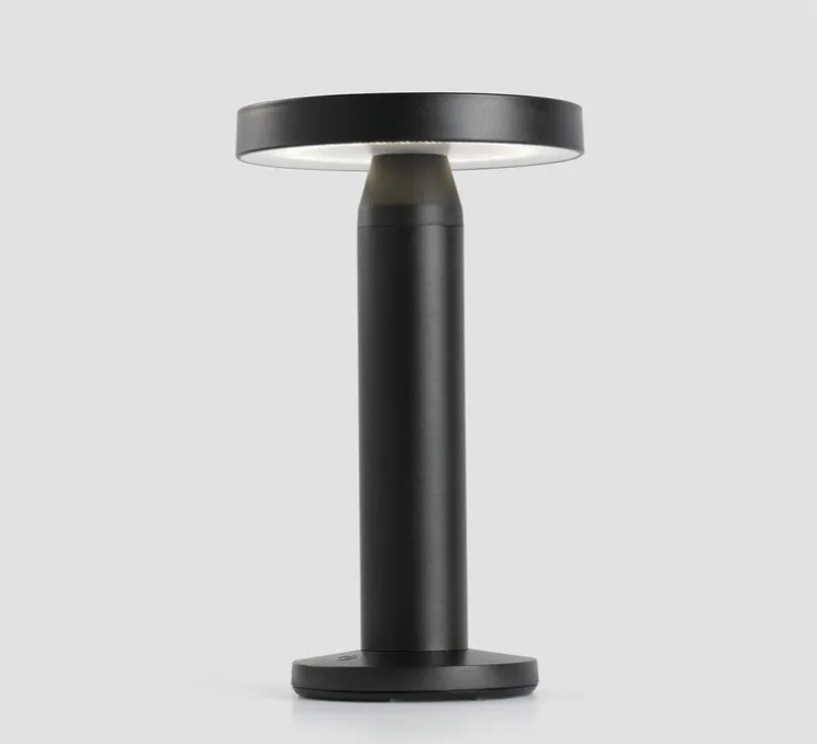 Lampe, Baladeuse, Cairo, noir, IP44, LED, 2700K, 120 lm, Ø16cm, H35cm - Faro
