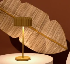 Lampe, Baladeuse, Dentelles Bistro, argile, LED, dim, 3000K-6000K, 200lm, Ø12cm, H28cm - Atelier Pierre