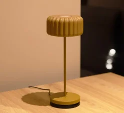 Lampe, Baladeuse, Dentelles Bistro, argile, LED, dim, 3000K-6000K, 200lm, Ø12cm, H28cm - Atelier Pierre