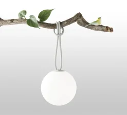 Lampe, Baladeuse, d'extérieur, Bolleke, gris, LED, Ø20cm, Hcm - Fatboy
