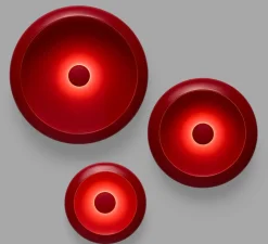 Lampe, Baladeuse, d'extérieur, Oloha Rouge Lobby Large, rouge, IP55, LED, 2200K, 200 lm, L37,5cm, H8,2cm - Fatboy