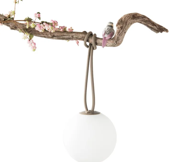 Lampe, Baladeuse, d'extérieur, Bolleke, marron, taupe, LED, Ø20cm, Hcm - Fatboy