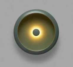 Lampe, Baladeuse, d'extérieur, Oloha Vert Sage Large, vert, IP55, LED, 2200K, 200 lm, L37,5cm, H8,2cm - Fatboy