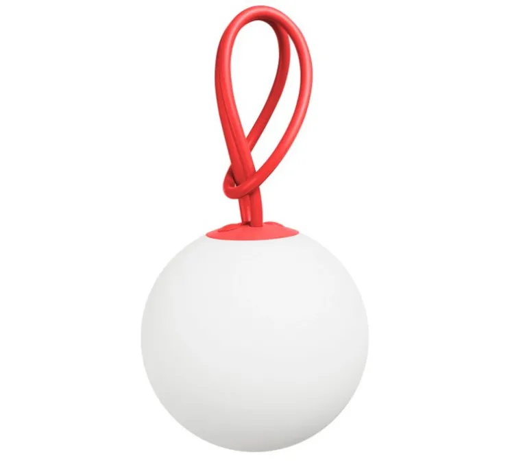 Lampe, Baladeuse, d'extérieur, Bolleke, rouge, LED, Ø20cm, Hcm - Fatboy