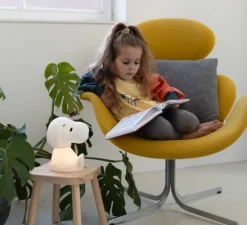 Lampe, Baladeuse, First Light Snoopy, blanc, LED, Ø16cm, H23cm - Mr Maria