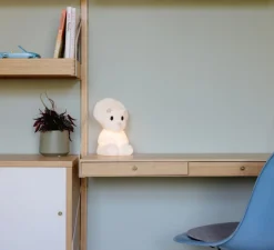 Lampe, Baladeuse, First Light Giants Dino, Mira Triceratops, blanc, LED, dim, 2 700K, 100lm, L24cm, H14cm - Mr Maria