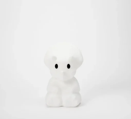 Lampe, Baladeuse, First Light Giants Dino, Mira Triceratops, blanc, LED, dim, 2 700K, 100lm, L24cm, H14cm - Mr Maria