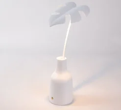 Lampe, Baladeuse, Leaf light Delicio, blanc, L34cm, H51cm - Seletti