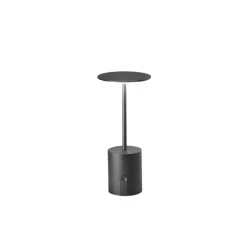 Lampe, Baladeuse, Liberty, noir, IP44, LED, dim, 3000K, 300 lm, Ø10cm, H22cm - Nedgis