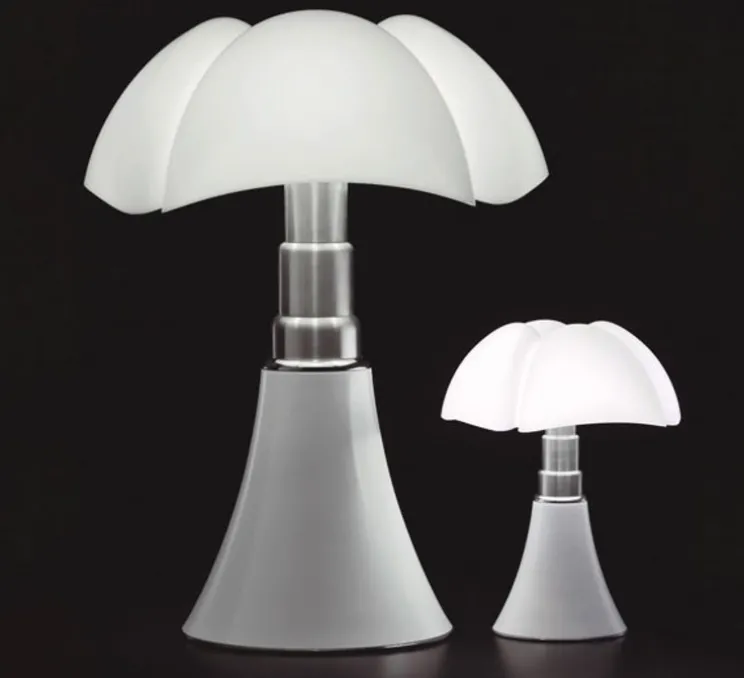 Lampe, baladeuse, MINI PIPISTRELLO SANS FIL, blanc, LED, Ø27cm, H35cm - Martinelli Luce
