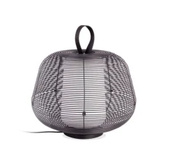 Lampe, Baladeuse, Nara, noir, IP65, Ø46cm, H35cm - Faro