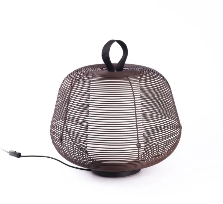 Lampe, Baladeuse, Nara, rouille, IP65, Ø46cm, H35cm - Faro