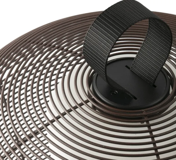 Lampe, Baladeuse, Nara, rouille, IP65, Ø46cm, H35cm - Faro