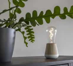 Lampe, Baladeuse, One, chêne, Ø8,5cm, H19,5cm - Humble