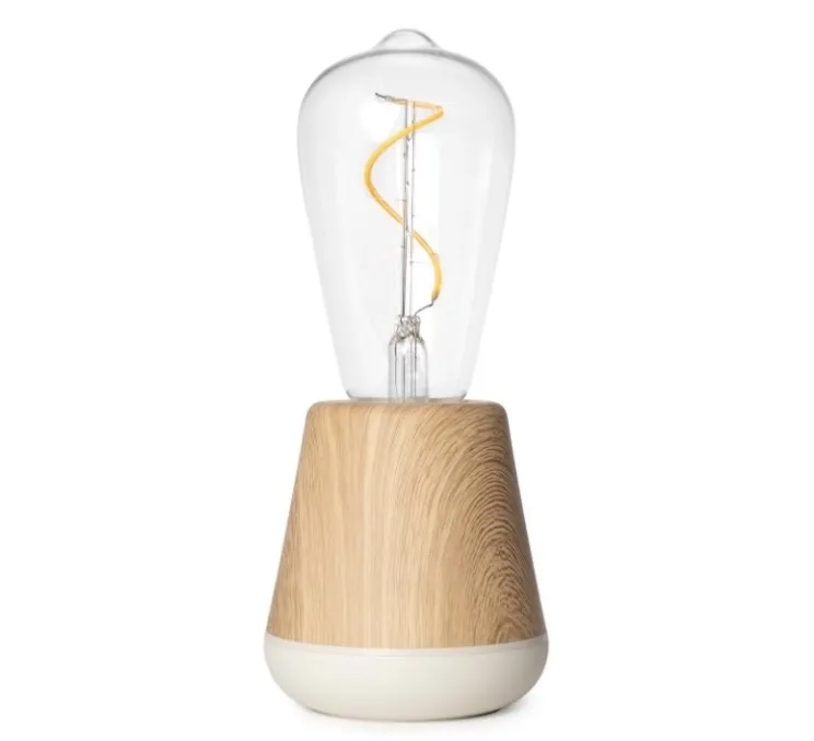 Lampe, Baladeuse, One, chêne, Ø8,5cm, H19,5cm - Humble