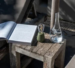Lampe, Baladeuse, One Outdoor, vert mousse, IP65, Ø8,5cm, H19,5cm - Humble