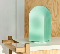 Lampe, Baladeuse, Parade portable, vert écume de mer, IP44, L15,5cm, H24cm - HAY