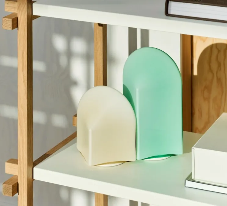 Lampe, Baladeuse, Parade portable, vert écume de mer, IP44, L15,5cm, H24cm - HAY