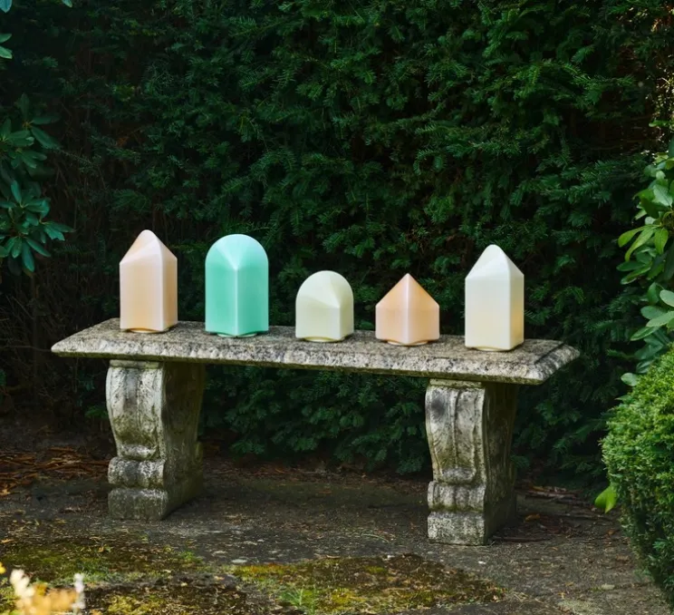 Lampe, Baladeuse, Parade portable, vert écume de mer, IP44, L15,5cm, H24cm - HAY