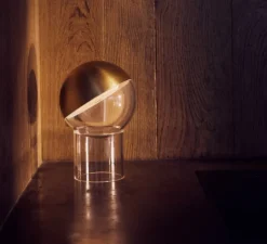 Lampe, Baladeuse, Pila, laiton, LED, dim, 2700K, 30-75-150 lm, Ø13cm, H19,6cm - Frandsen