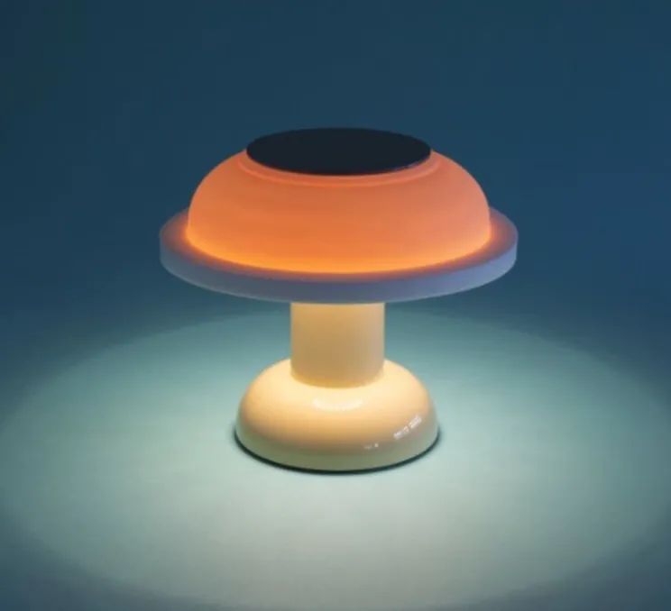 Lampe, Baladeuse, PL4, rose clair, IP44, LED, dim, 300lm, Ø18cm, H14,6cm - Sowden