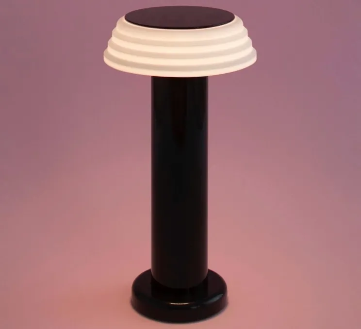 Lampe, Baladeuse, PL1-Black, blanc & noir, LED, dim, 2800K, 250lm, Ø13cm, H24cm - SOWDEN